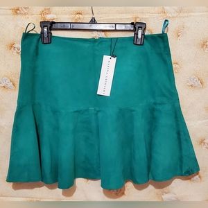 Mini Suede Skirt